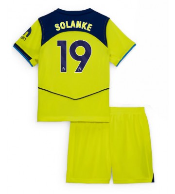 Tottenham Hotspur Dominic Solanke #19 Replika Tredje Tröja Barn 2025-26 Kortärmad (+ Korta byxor)